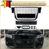 NONE Per Audi A5 B8 S5 2007 2008 2009 2010 2011 2012 Griglia Frontale Stile RS a Nido d'Ape per Paraurti Anteriore Accessori Auto