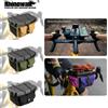Rhinowalk Borsa per Manubrio Bici Rhinowalk 3.3L Space Station, Borsa Frontale a Sgancio Rapido Modulare Multi-Scomparto con Copertura Antipioggia e Accessori