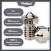 Sirol Ugello in rame placcato Phaetus E3D V6 per filamento da 1,75 mm per stampante 3D Voron, Hotend V6, Hotend Dragon, Hotend Rapido, BMO, BMS, Dragonfly