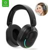 NONE Cuffie wireless alla moda da 400mAh con cancellazione del rumore, auricolari Bluetooth circumaurali, cuffie wireless pieghevoli con audio stereo surround per gaming, studio e attività all'aperto,