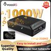 Podofo 6*9 1000W 1 Set Amplificatore Auto 20 HZ—200HZ Audio Automobilistico Stereo per Auto Subwoofer Sottosedile Sottile Amplificatore Audio per Bassi Auto Altoparlante