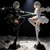 Bandai Figura di Yorha 2b da Nier Automata, Statua Collezione in PVC, Decorazione per Case PC, Ornamento da Scrivania, Modellino Action Figure, Giocattolo Regalo