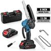 bromose Motosega Elettrica Senza Spazzole da 6 Pollici, Utensile da Giardinaggio e Taglio Legno Senza Fili, Compatibile con Batteria Makita 18V