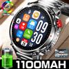 GUHUAVMI Nuovo Smartwatch Originale con Batteria da 1100mAh, Display da 1,7 Pollici, Chiamate Bluetooth, Bussola, Impermeabilità IP68, Orologio Sportivo per il Fitness da Uomo