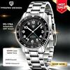 PAGANI DESIGN PD1784 GMT Orologio Meccanico Automatico DG5833 Acciaio Inossidabile Vetro Zaffiro Orologi Impermeabili reloj hombre