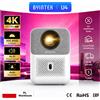 BYINTEK Proiettore Smart Mini Cinema BYINTEK, Riproduzione Video 4K 1080P, Android con WIFI, Home Theater per Smartphone