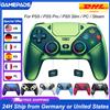 bonacell Controller RGB Wireless per Playstation 5, Joystick da Gioco con Controllo Bluetooth PS5, Macro/Turbo, Vibrazione, Dual Sense, Anti-Drift