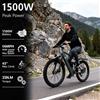 NONE Bicicletta Elettrica Fuoristrada Cross-Country 26" per Adulti, Motore Potente 1500W, 7 Velocità, Autonomia 100KM, Batteria 50 ° Sella Comfort Hill Climb, Spedizione da Magazzino UE