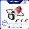 WUBEN Torcia EDC Wuben E2 Ultra Leggera con Funzione Strobo a Battito Cardiaco, Torcia da Collo Mini Ricaricabile, Torcia Portachiavi IP66 per Campeggio e Tasca