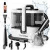 NONE Aspirapolvere per Tappeti Teendow C7 Max, Potenza 1800W, Aspirazione 16kPa, Superiore a 100 ° C Steam 4 Modalità di Pulizia: Spray, Spazzolatura e Aspirazione, Doppio Serbatoio d'Acqua da