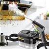BALASHOV Pulitore a vapore portatile da 2500 W, con 6 velocità regolabili, vapore ad alta temperatura e pressione, serbatoio dell'acqua da 1200 ml, dotato di spazzole per la pulizia di mobili da cucina, bagno