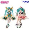 Bandai Action Figure Anime Hatsune Miku Fata dei Fiori 14CM - Simpatico Accessorio da Collezione in PVC per Scrivania, Regalo per i Fan