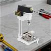 NONE Trapano da Banco Mini 220V 50Hz, Macchina Portatile con Cavo, Motore in Rame Massiccio da 340W, Controllo a Tre Velocità Continuo fino a 16000 RPM per Foratura di Legno, Plastica, Alluminio e Circuiti