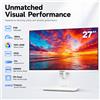 yaocx Nuovo Monitor da 27 Pollici per Ufficio e Gaming, 180Hz FHD 1080P, Pannello IPS, 1ms, Monitor Tablet Senza Cornice, 99% SRGB con Porte DP HDMI Audio, Retroilluminazione RGB per Giocatori e Computer da