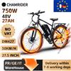 NONE DM427 ChamRider Bici Elettrica 48v27ah 750W Potente, Disponibile in Magazzino UE, Pronta per la Spedizione, Bici Elettrica da Montagna, Ebike, Bici Elettrica da Strada