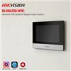 Hikvision DS-KH6320-WTE1 Stazione Interna Citofono Video IP Wi-Fi POE Schermo Touch da 7 Pollici Hik-Connect Slot per Scheda TF Collegamento Allarme