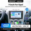 MEKEDE Autoradio con Schermo Linux da 7 Pollici, Lettore MP5 per Opel Astra H J Vectra Vauxhall Antara Zafira Corsa C D Vivaro Meriva, CarPlay Wireless, Android Auto, USB, BT, FM, RDS, Sistema