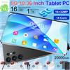 NONE Tablet da 10,36 pollici, 16GB 1TB, 14 core, 2026 Global New, Android 13, 4K HD, 5G WIFI, Bluetooth, WPS, batteria da 20000mAh.