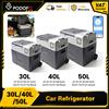 NONE Podofo Frigorifero Portatile 30L 40L 50L a Doppio Uso per Auto e Casa, Frigo Compressore con Display Digitale LED, Raffreddamento Efficiente, Bassa Rumorosità, Mini Frigo per Campeggio, Viaggi,