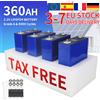 Likctt Batteria al litio ferro fosfato LiFePO4 ad alta capacità 3.2V 360AH 12V 24V 36V 48V Celle ricaricabili di grado A per accumulo solare Stock UE Senza tasse