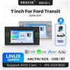 MEKEDE Autoradio 2Din 7" Linux Wireless CarPlay Android Auto per Ford Focus Mondeo Fiesta Transit Kuga C-Max S-Max Galaxy con Schermo Touch IPS Multimediale e Lettore Video Multimediale