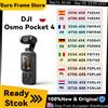 DJI Local+ DJI Osmo Pocket 4 Fotocamera Gimbal Tascabile con Sensore CMOS da 1″, Gamma Dinamica di 14 Stop, D-Log a 10 bit, Nuovo ActiveTrack Pocket 4