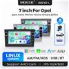 MEKEDE Stock UE Sistema Linux Autoradio da 7 Pollici per Opel Astra Vectra Vauxhall Antara Zafira Corsa Vivaro Meriva Combo Tigra CarPlay Wireless Android Auto Stereo Multimediale GPS SWC BT WIFI FM