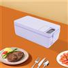 NONE Contenitore Termico Elettrico Ricaricabile Portatile 1L, 40W Riscaldamento Rapido, Controllo Touch LED, Borsa Isolante Antiperdita, Spegnimento Automatico, Ideale per Lavoro, Viaggi, Attività