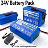 DAWEIKALA Nuova Batteria al Litio Originale 2026 24V 20Ah 6S3P 18650, Batteria Ricaricabile agli Ioni di Litio 24V 20000mAh con Caricabatterie