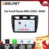 OSSURET Lettore Multimediale per Auto per Ford Fiesta Mk5 2002‑2008, Carplay Wireless, Android Auto, DSP, WIFI, 4G, RDS, Navigazione GPS, Autoradio
