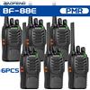 BAOFENG 4/6PCS Baofeng BF-88E PMR446 Walkie Talkie con Copia Frequenza Wireless a Lungo Raggio UHF 400-470MHz Radio Amatoriale per Caccia e Viaggi