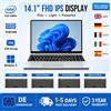 LENO HOT Laptop 14.1" Windows 11 16GB RAM 2TB SSD Intel 4405U Notebook da Gaming PC Display 1920*1080 Computer Ultra Sottile per Ufficio e Studio