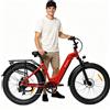 bodywel Bicicletta Elettrica Bodywel D6 con Pneumatici Fat da 26"x4.0, Batteria Rimovibile 48V 15Ah, Motore BAFANG, Freni Idraulici, 7 Velocità, Autonomia 50-80km