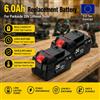 NONE Batteria di ricambio PAP 20 B1 20V Li-ion per aspirapolvere, sostitutiva per la serie Parkside 20V Team.
