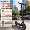 TODIMART T3 Monopattino Elettrico Pieghevole per Adulti Batteria 36V 7.8Ah Autonomia 20-30KM Pneumatici Pieni a Nido d'Ape da 8.5 Pollici Controllo APP Doppio Freno Leggero Portatile da Città Carico