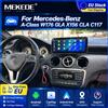 MEKEDE EU Stock Autoradio per Mercedes-Benz Classe A W176 GLA X156 CLA C117 2012-2018 Schermo Touch Android Lettore Multimediale GPS Navigazione Stereo con CarPlay Wireless Android Auto 4G WiFi