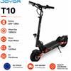 JOYOR Monopattino elettrico JOYOR T10 con tecnologia NFC, doppio motore, batteria da 60 V e 18 Ah, freni a disco idraulici, ruote da 10 pollici, modello pieghevole per uso fuoristrada.