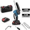 bromose Mini motosega elettrica portatile da 6 pollici, motosega manuale per legno, coltello da giardino, utensile elettrico per Makita, batteria 18V