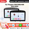 HIZPO Sistemi Intelligenti per Auto per Peugeot 308 308SW 408 RCZ Autoradio 9 Pollici CarPlay Wireless Stereo GPS Navigazione 4G WIFI 2din RDS
