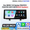 HIZPO Schermo multimediale per auto Hizpo 12.3" Wireless CarPlay Android Auto con sistema Linux per BMW Serie 1/2 F20/F21/F22/F23 2011-2019, sistema NBT EVO, display touch, autoradio, lettore stereo,