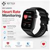 NONE Per telefoni Android e iOS, smartwatch WETECH WX16 con chiamate Bluetooth, microfono integrato, schermo touchscreen, 123 modalità sportive, monitoraggio del battito cardiaco, del sonno, dello stress e