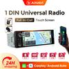 Ainavi Autoradio AINAVI 6.36 Pollici 1 DIN Universale, Carplay Wireless, Android Auto, Schermo Touch HD IPS In-Cell 1280*720
