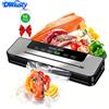 DWiusty Sigillatrice Sottovuoto Elettrica DWiusty con Taglierina Integrata, Sigillatrice per Alimenti da Cucina, Sigillatura Alimenti Secchi/Umidi con Pulsante Touch, Macchina per Confezionamento Sottovuoto