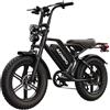 ZYLVRO V20 Bici Elettrica con Motore da 2000W, Velocità Massima 50km/h, Batteria 52V 15/20Ah, Pneumatici 20×4.0, Cambio a 7 Velocità, E-Bike per Adulti