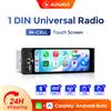 AINAVI K50 Autoradio Universale 1 Din con Carplay, Android Auto Wireless, Multimedia per Auto, USB Type-C, BT, Schermo HD IPS, Stereo per Auto 2Din