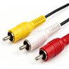 NONE Cavo RCA 3RCA a 3RCA Cavo Audio Video 1,5m Rosso Bianco Giallo Cavo AV Composito per DVD VCR TV Set Top Box