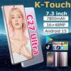 K-Touch Telefoni Cellulari K-Touch C27 Ultra Smartphone 7.3 Pollici 5G Dual SIM Android 15 Fotocamera 16+48MP 22GB+2TB 7800mAh Wifi GPS Sblocco Facciale Versione Globale
