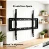 NONE WETECH W5509: staffa da parete regolabile per TV, adatta a monitor LCD e LED da 14 a 42 pollici, con capacità di carico di 25 kg e inclinazione regolabile di ±15 gradi. ° Supporto da parete per