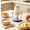 NONE Tritatutto elettrico, mini robot da cucina da 750 ml, frullatore da 300 W con lame in acciaio inossidabile, ciotola trasparente per verdure, carne, frutta e alimenti per bambini, modelli W6310, W6317,
