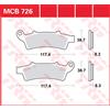 TRW Pastiglie Freno Scooter E Fuoristr. MCB 726 SRM